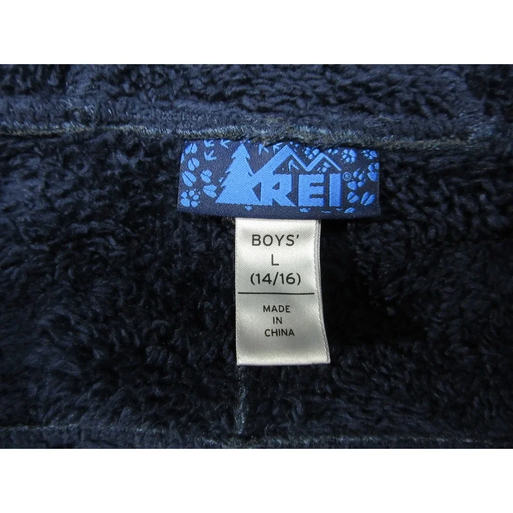 REI fleece hoodie
